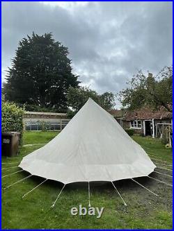 De Waard Albatros Dutch Canvas Pyramid Tent, Awning, 2 Side Wings Etc