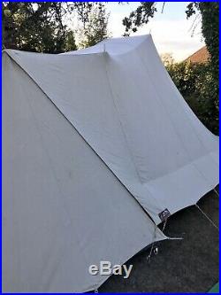 De Waard Zilvermeeuw Dutch Canvas Pyramid Tent. 1 Owner! 10 Weeks On The Clock