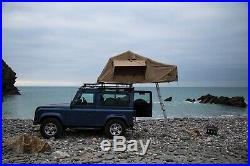 Deluxe Overland 3 Man 1.4M 4x4 Expedition Roof Camping Tent + Annex + Ladder