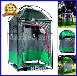 Deluxe Portable Shower Changing Shelter Tent Camping Outdoor Room Toilet Privacy