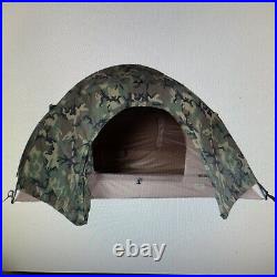 Diamond Brand USMC 2 Two Man Combat Tent woodland tan complete set rainfly poles