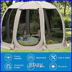 DoCred Pop Up Screen House Room Patio Canopy Tent Gazebo Outdoor Camping Tent