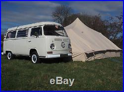 DubPod Drive Away Camper Van Canvas Awning by Bell Tent Boutique