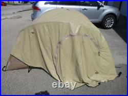 EUREKA USMC 2 MAN COMBAT TENT GREEN/DESERT REVERSIBLE With RAINFLY & POLES