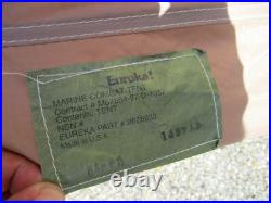 EUREKA USMC 2 MAN COMBAT TENT GREEN/DESERT REVERSIBLE With RAINFLY & POLES