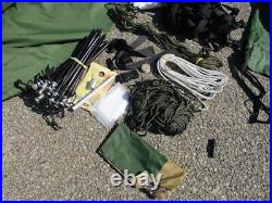 EUREKA USMC 2 MAN COMBAT TENT GREEN/DESERT REVERSIBLE With RAINFLY & POLES