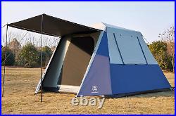 EVER ADVANCED 6 Person Blackout Camping Tent Instant Cabin Tents for Family with