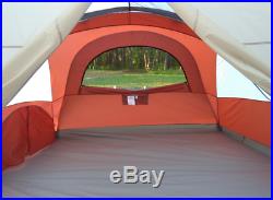 EXTRA LARGE 12 Person FAMILY CAMPING TENT 3 Rooms Carry Case Closets 21 x 14 ft