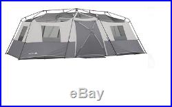 EXTRA LARGE Family CAMPING TENT 12 Person 3 Rooms 20 x 10ft Quick Set Up w Case