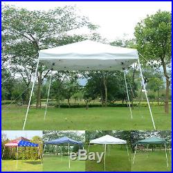 EZ Pop Up Canopy Wedding Party Tent Outdoor Folding Patio Gazebo Shade Shelter