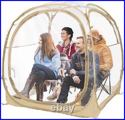 EighteenTek 4 Person Pop Up Tent Sports Shelter Outdoor Weather Pod Bubble Tent