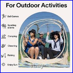 EighteenTek Outdoor Sports Tent Pop Up Weather Proof Pod Cold Weather Portable