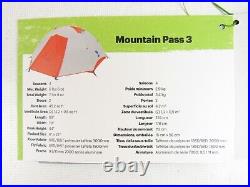Eureka Mountain Pass 3 with Footprint (3-Season) Backpacking Tent