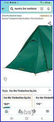 Eureka Timberline SQ 2XT Tent + Vestibule