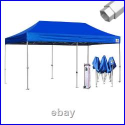 Eurmax Pop Up Canopy PRO 10x20 Commercial Tent Aluminum Party Shade withRoller Bag
