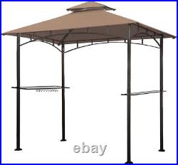 Eurmax USA 5x8 Grill Gazebo Shelter for Patio and Outdoor Backyard BBQ's