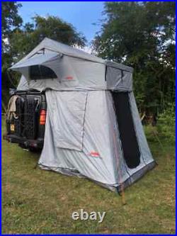 Extended Ventura Deluxe 1.4 Roof Top Tent + Annex Camping Overland Defender 4x4