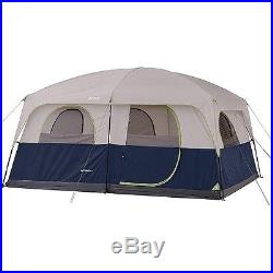 Family Cabin Tent 10 Person Outdoor Shelter Waterproof 2 Room Camping Style NEW