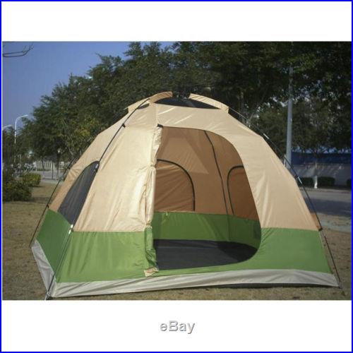 Family Camping Dome 5 6 Person 4-Season Outdoor 9' x 7' Easy Tent 71'' Height