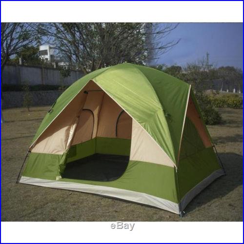 Family Camping Dome 5 6 Person 4-Season Outdoor 9' x 7' Easy Tent 71'' Height