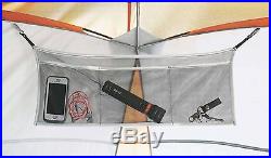 Family Camping Tent 10 14 Person 1 4 Room Cabin Easy Setup 20' X 20' Orange