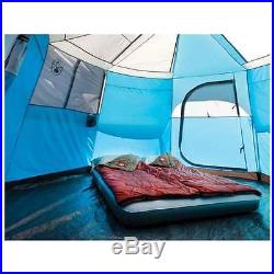Family Camping Tent Outdoor Adventure 8 Person Large 2 Room Nature Mountain Lake