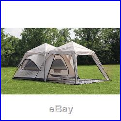 Family Camping Tent Two Room 10 Person Cabin Dome Waterproof UV Protection
