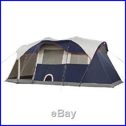 Family Hiking Cabin Tent 6-Person Coleman All Season Recreational Camping