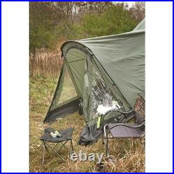 Family Teepee Tent 18' x 18' Sleeps 8 Camping Outdoor Family Rainfly Green Floor