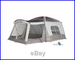 Family Tent Cabin 8 Person Camping Travel 2 Room with Screened Porch
