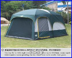 Family tent in frame cabin style with 3rooms for 6-8 persons(FT019) from Camppal