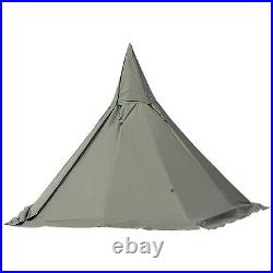Fast Shipping Teepee Tent Camping Pyramid 2 Doors Tent Teepee Tent for 4 Person
