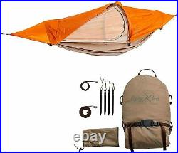 Flying Tent Unique All-in-ONE Hammock Tent, Bivy Tent, Hammock and Rain Poncho