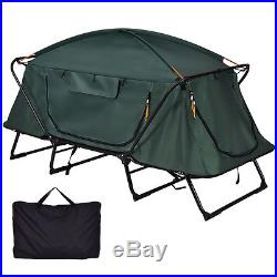 Folding 1 Person Elevated Camping Tent Cot Waterproof Hiking Outdoor w Carry Bag