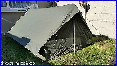 French military two man army surplus tent camping fishing waterproof hunting