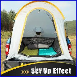 Full Size Pickup 5.5ft-5.8ft Short Bed Box Compact Truck Tent Camping Outdoor