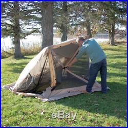 Gazelle 25500 G5 4 Person 5 Sided Portable Camping Canopy Gazebo Screen Tent
