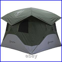 Gazelle T4 Extra Large 4 Person Family Instant Pop Up Camping Hub Tent(Open Box)
