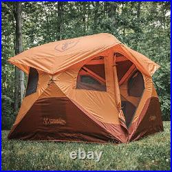 Gazelle T4 Extra Large 4 Person Family Instant Pop Up Camping Hub Tent (Used)