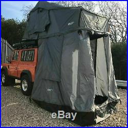 Grey Expedition Fold Out 3 Person Roof Tent For Defender / Discovery 1&2