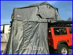 Grey Expedition Fold Out 3 Person Roof Tent For Defender / Discovery 1&2