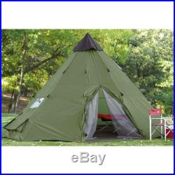 Guide Gear 18x18' Teepee Tent 12 person green