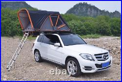 Hard ABS Shell Roof Top Tent Camping Car Waterproof 1.3x2.2 M / 7cm Mattress