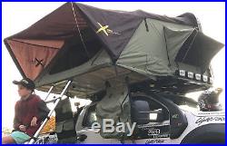 Hard Shell Aerodynamic Roof Top Tent suit car + trailer camping- AX4 Large Xtent