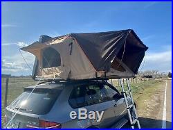 Hard Shell Roof Top King Size 4 Person Tent Khaki TentWorkz