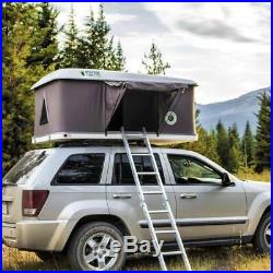 Hard-shell Roof Top Tent Crank Style, Bug Nets, Mattress Included, Car or Truck