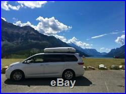 Hard shell rooftop tent for turn your car or truck into an RV camper roof tents
