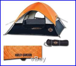 Harley-Davidson Bar & Shield Road Ready 3-Man Camping Outdoor Tent HDL-10011A