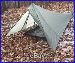 Henry Shires Tarptent Contrail with tyvek groundsheet and seam sealed