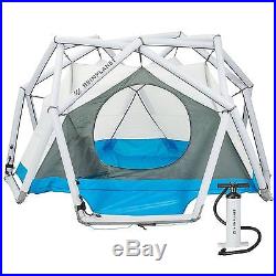 High-Quality 3-Person Cave Tent Outdoor Camping 100% Waterproof with Hand Pump